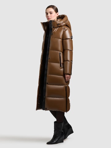 Manteau d’hiver 'Hedd2' khujo en marron