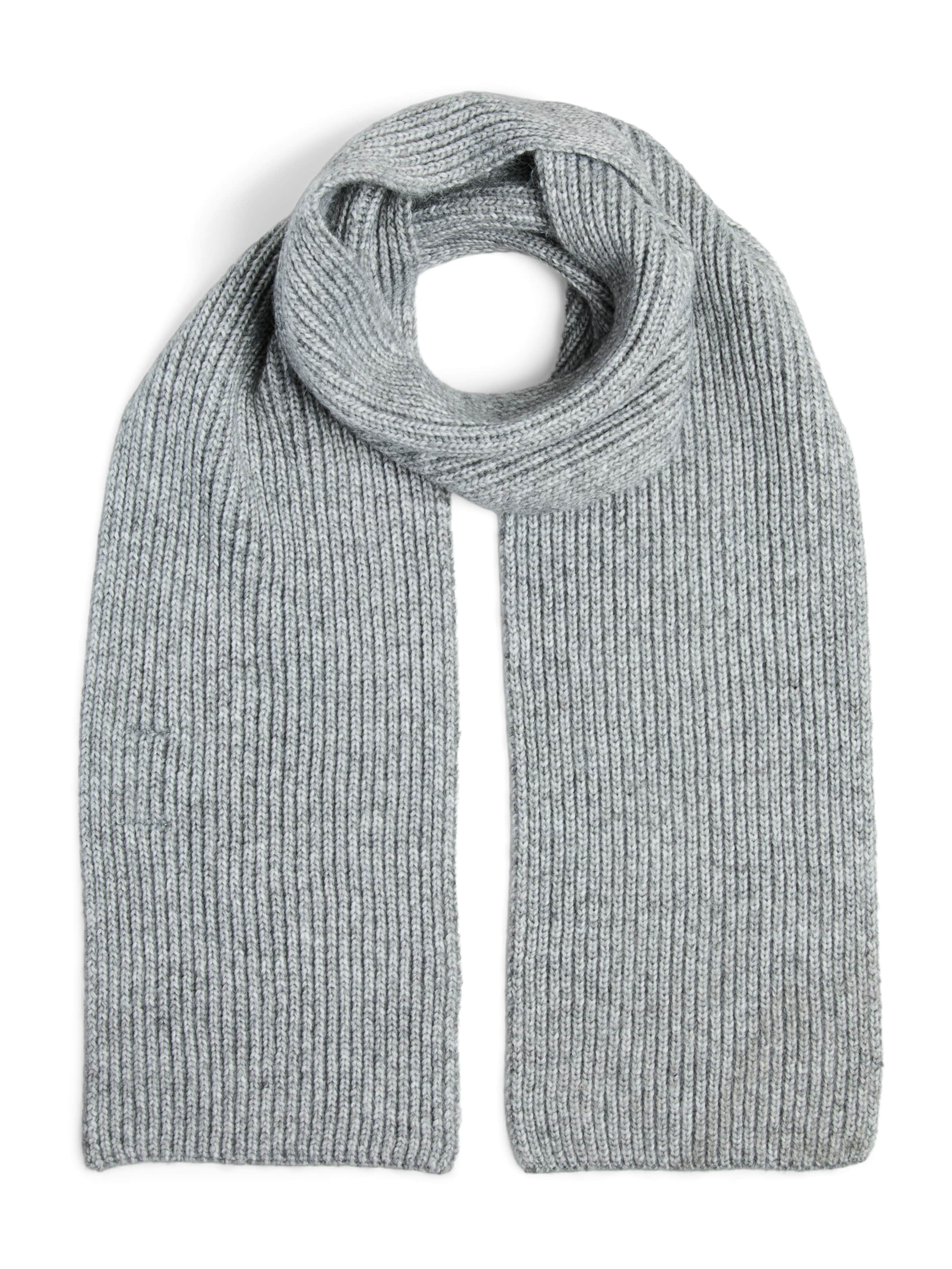 PIECES Šál 'PCMILLA' - Sivá: predná strana