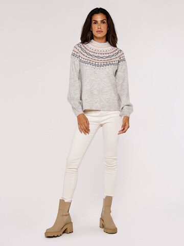 Apricot Sweater in Grey