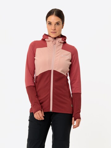 VAUDE Sports jacket ' Monviso' in Red: front