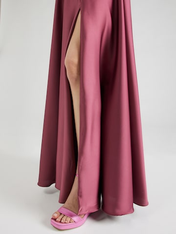 Laona Evening Dress in Purple