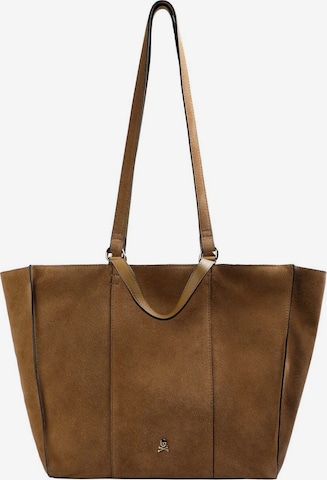 ScalpersRučna torbica ' ' - smeđa boja: prednji dio