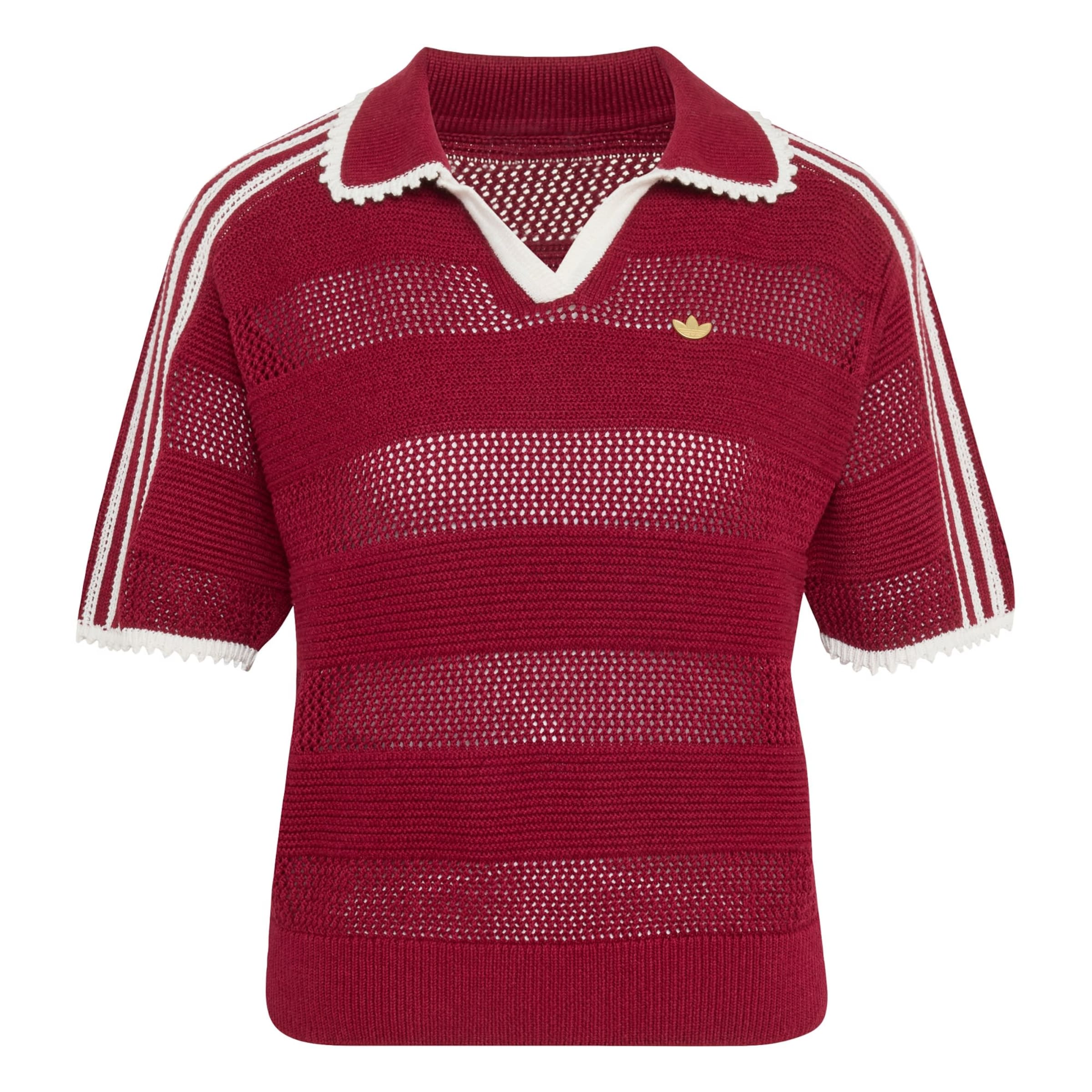 ADIDAS ORIGINALS Sweter 'Resort' w kolorze czerwony: przód