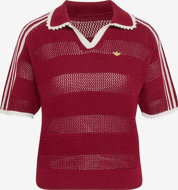 ADIDAS ORIGINALS Sweater 'Resort' in Red: front
