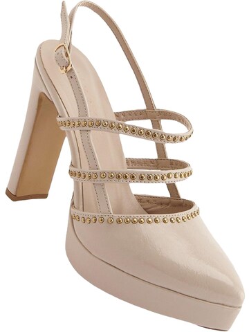 Limoya - Zapatos destalonado 'Milea' en beige