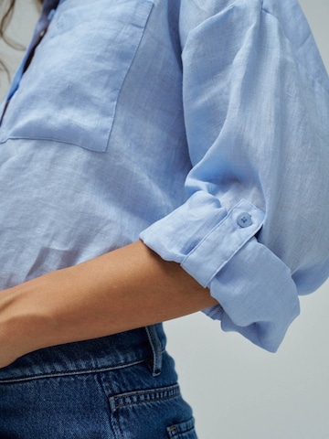 Salsa Jeans Blouse in Blauw