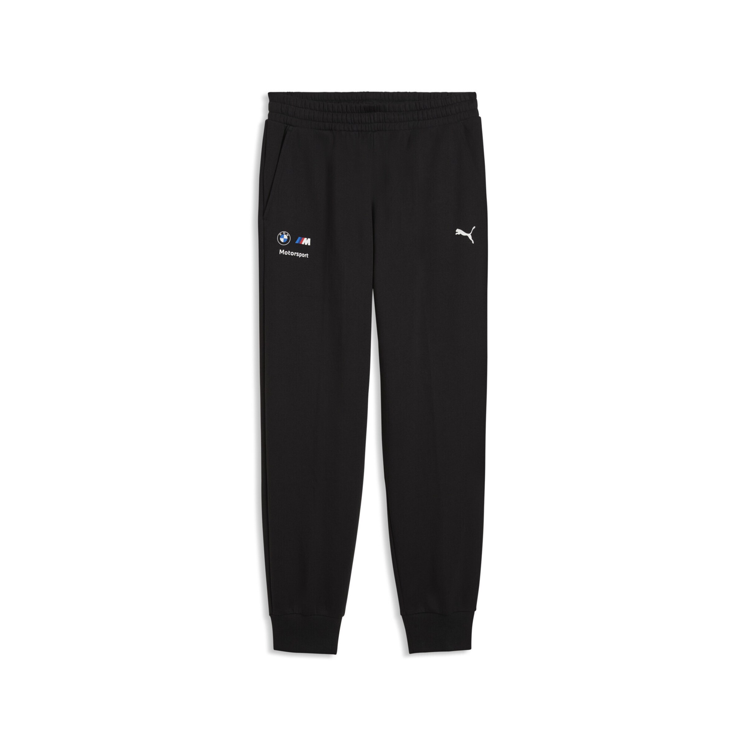 Regular Pantalon de sport 'BMW M Motorsport Essentials' PUMA en noir : devant