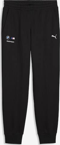 Regular Pantalon de sport 'BMW M Motorsport Essentials' PUMA en noir : devant