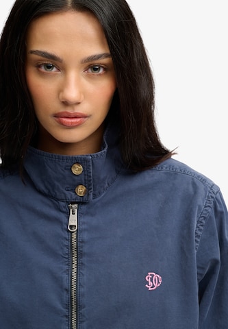 Veste mi-saison 'Harrington' Superdry & Co en bleu