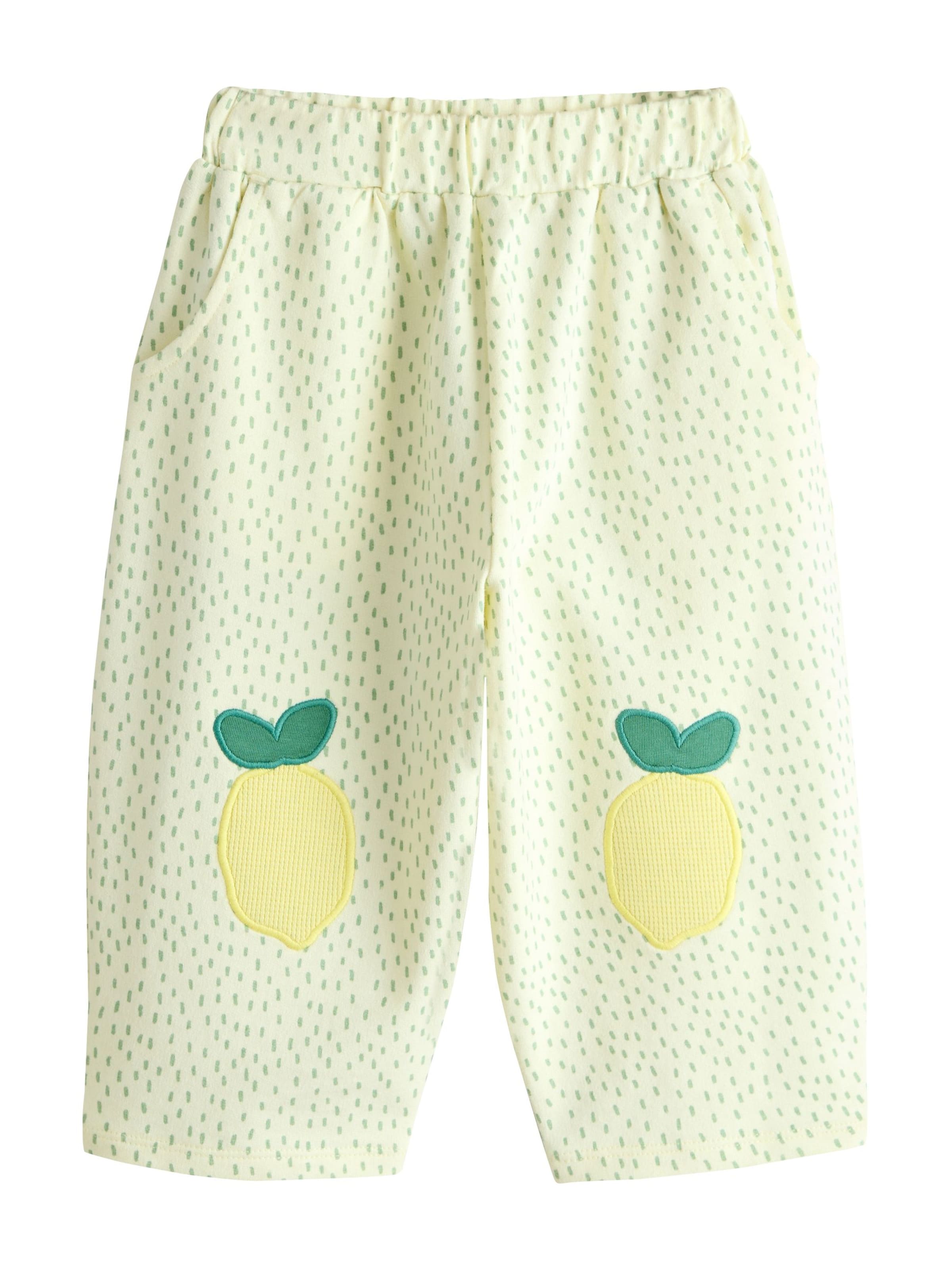 Next tavaline Püksid, värv roheline: eest vaates