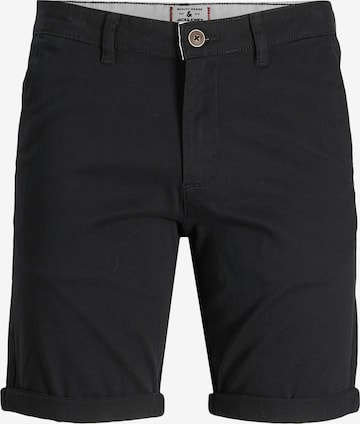 Jack & Jones Plusregular Chino hlače 'JPSTDave' - crna boja: prednji dio