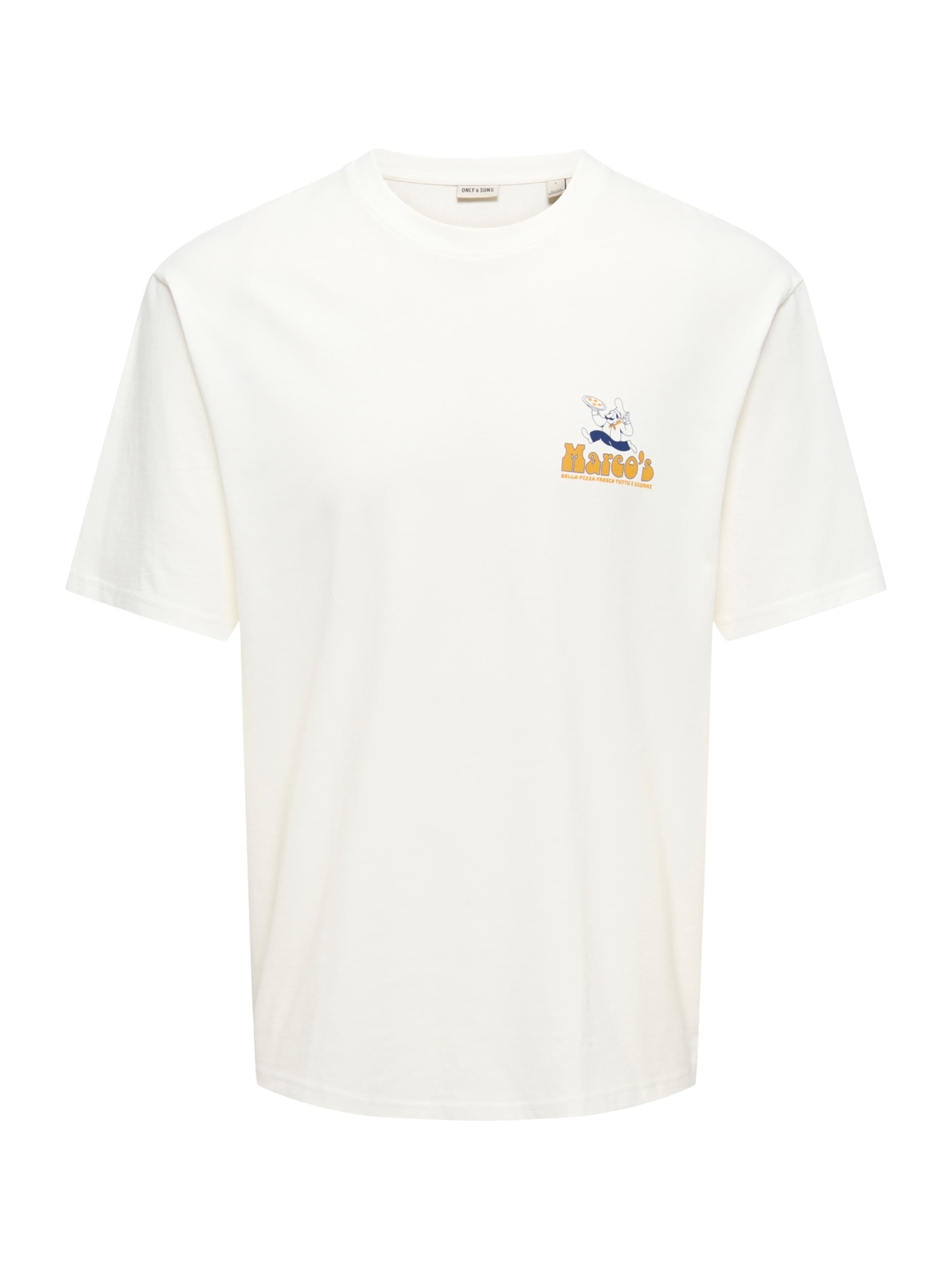 Only & Sons - Camiseta 'ONSFRED MARCOS' en blanco: frente