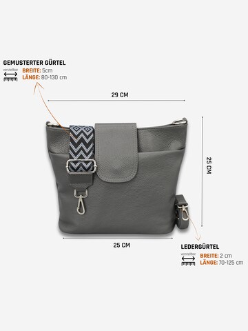 Adel Bags Shoulder Bag 'Sara' in Grey