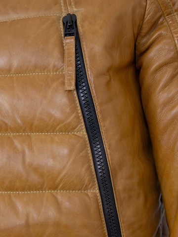 Jilani Between-Season Jacket 'Filbo' in Brown