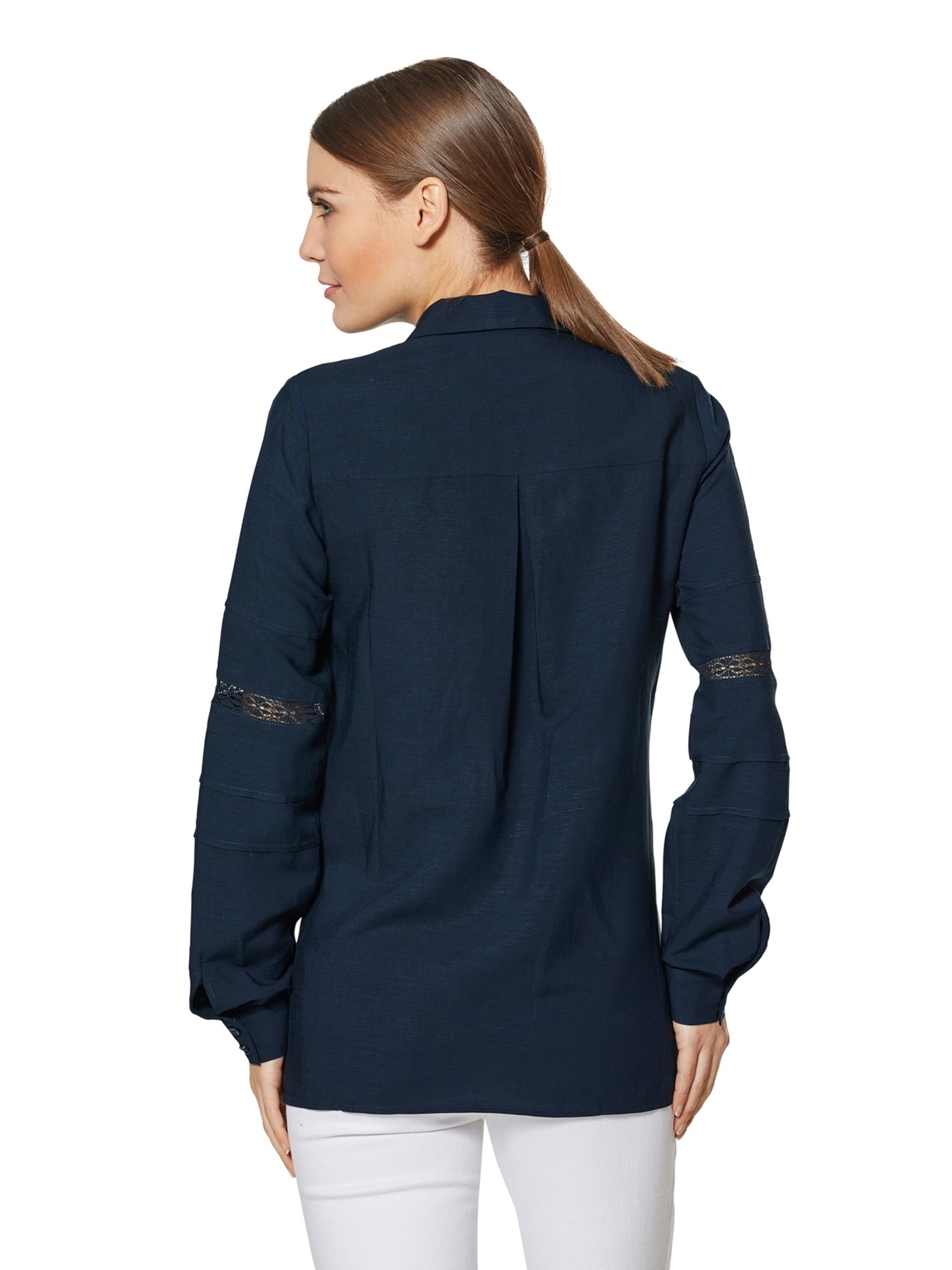MADELEINE Blouse in Blauw