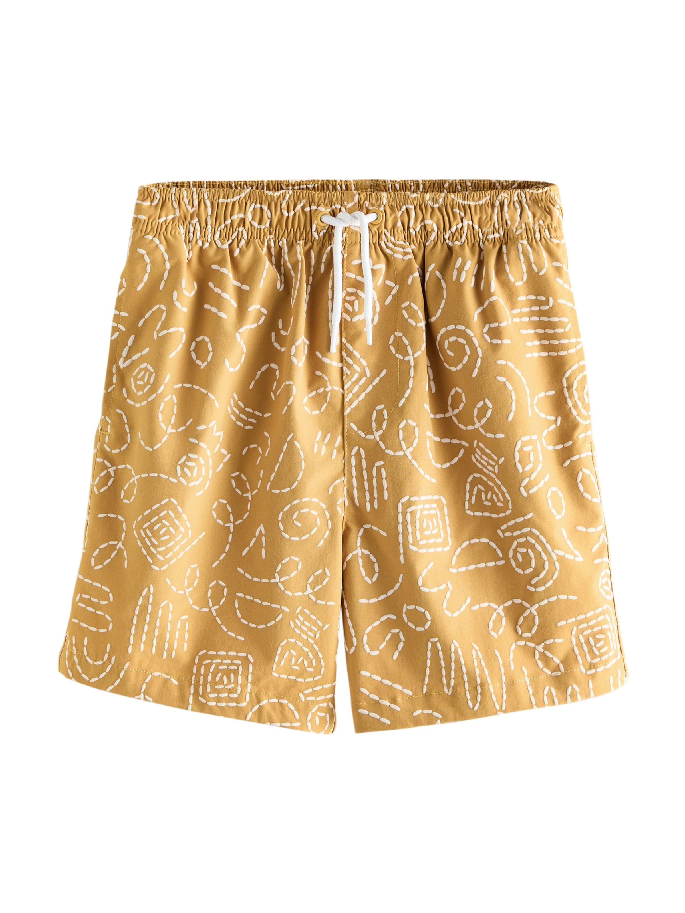Next Badeshorts in Gelb: Vorderseite