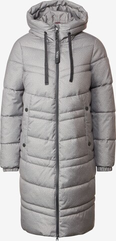 Manteau d’hiver CECIL en argent : devant