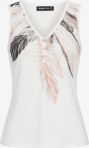 Haut Cloud5ive en blanc : devant