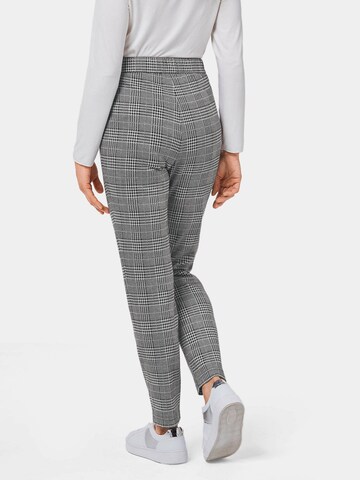 Goldner Slimfit Hose 'Louisa' in Grau