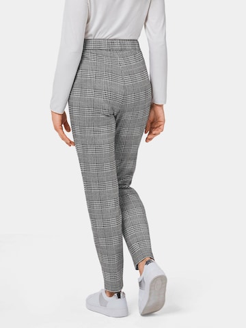 Coupe slim Pantalon 'Louisa' Goldner en gris