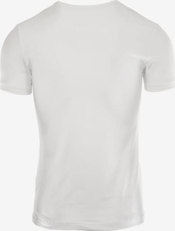 T-Shirt 'Crewneck RED 1601' Olaf Benz en blanc