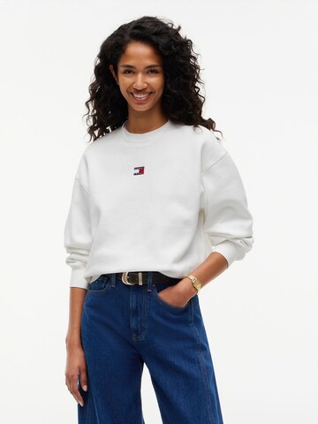 Tommy Jeans Свитшот в Белый: спереди