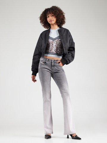 Bootcut Jeans '1969 D-EBBEY' di DIESEL in nero
