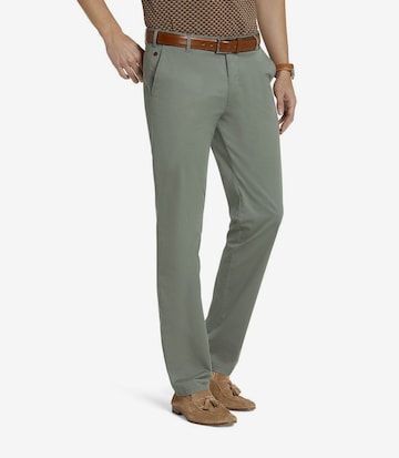 Meyer Hosen Chino Pants 'Oslo' in Green: front