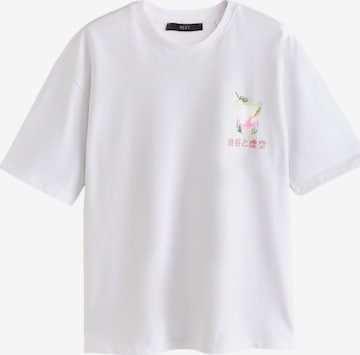 Next Shirt in White: front
