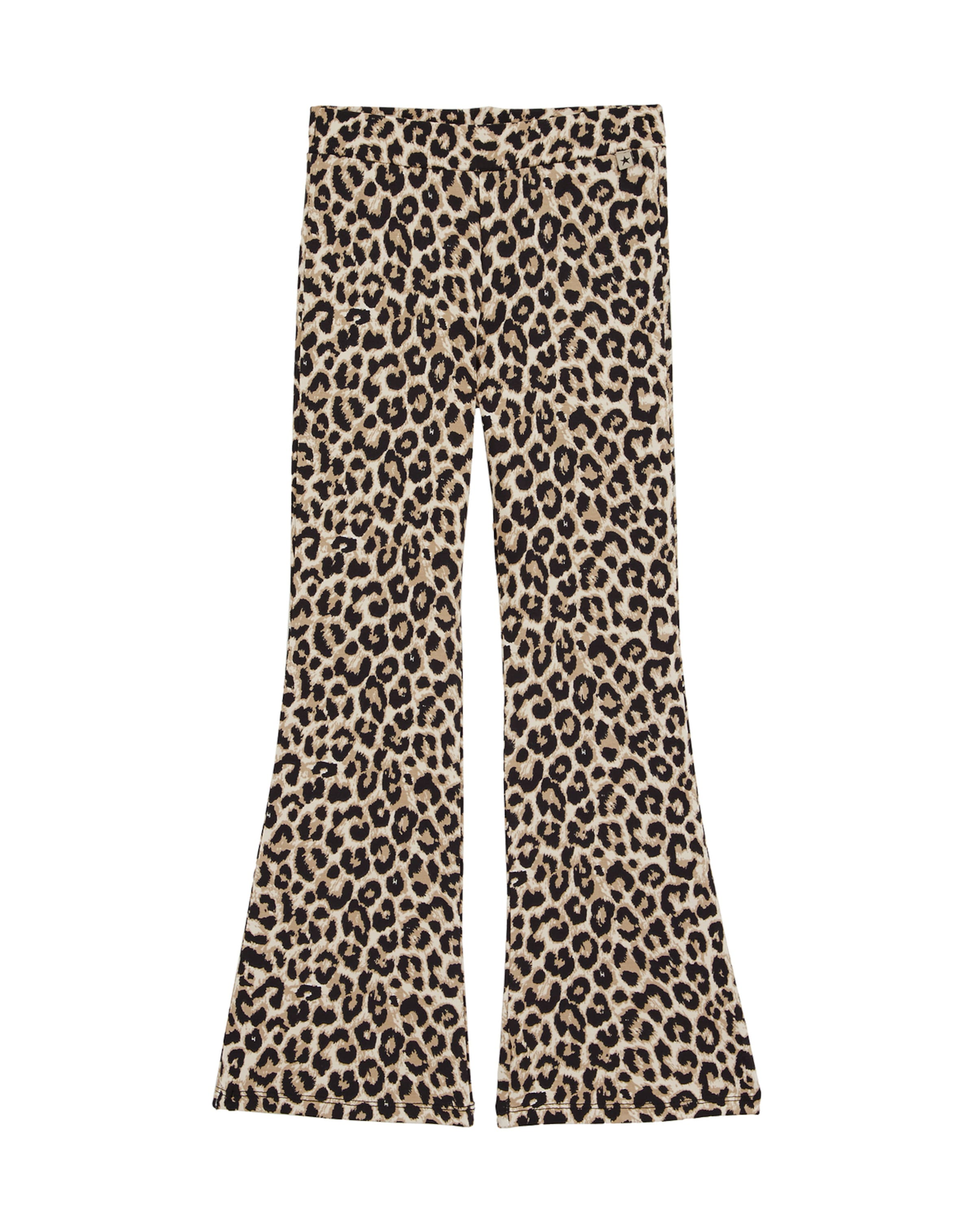 WE Fashion Flared Leggings in Braun: Vorderseite