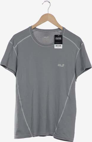 JACK WOLFSKIN T-Shirt XL in Grau: predná strana
