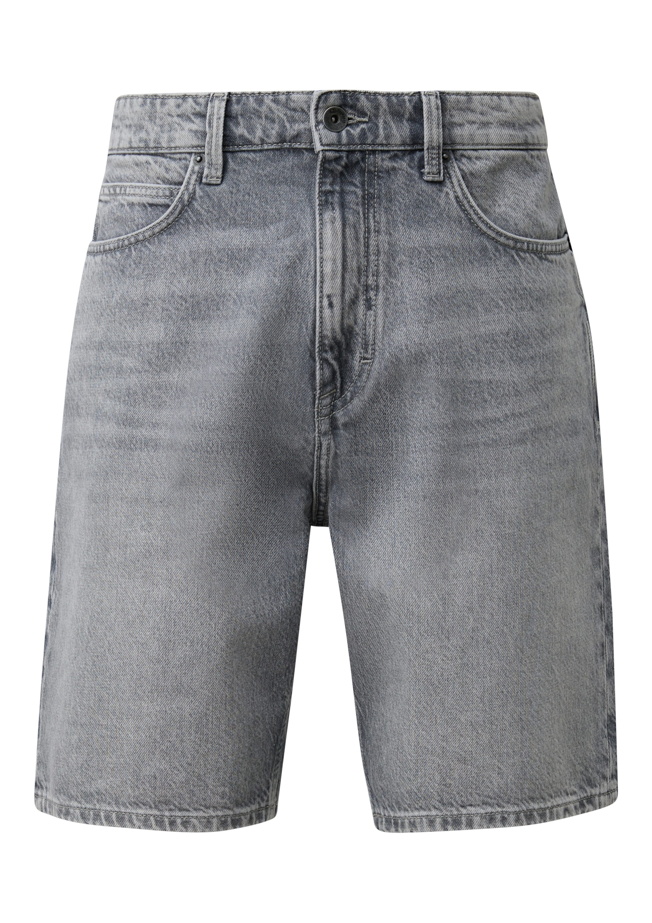 QS Jeans in Grijs: voorkant