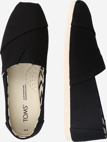 TOMS Espadrilles 'ALPARGATA' in Black