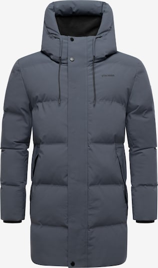 STONE HARBOUR Pitkä talvitakki 'Darianoo XX' värissä savunsininen, Tuotenäkymä