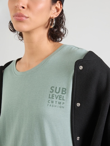 Sublevel T-shirt 'ASLINA' i grön