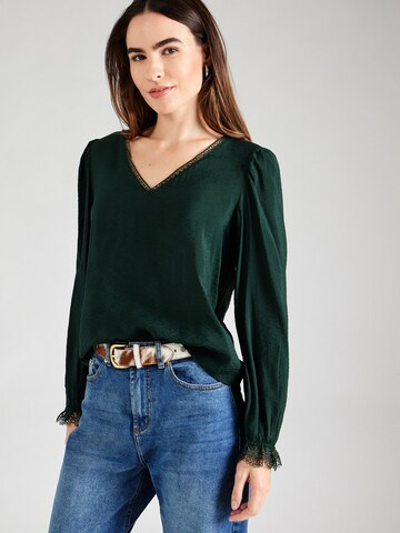 JDY - Blusa em verde: frente