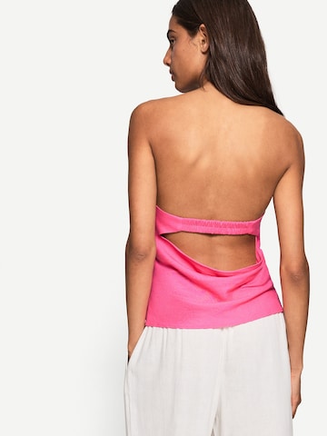 Haut Bershka en rose