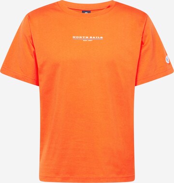 North Sails T-Shirt in Orange: predná strana