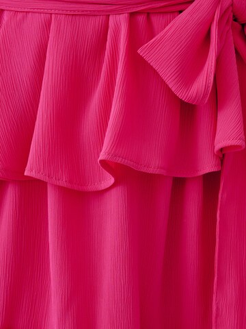 Tussah Obleka | roza barva
