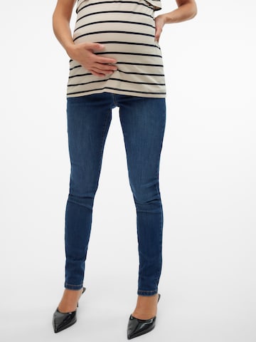 MAMALICIOUS Skinny Jeans 'MLBerlin' in Blue