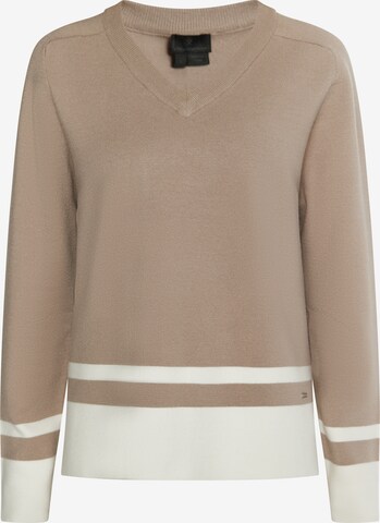 Pullover 'Baradello' di DreiMaster Klassik in beige: frontale