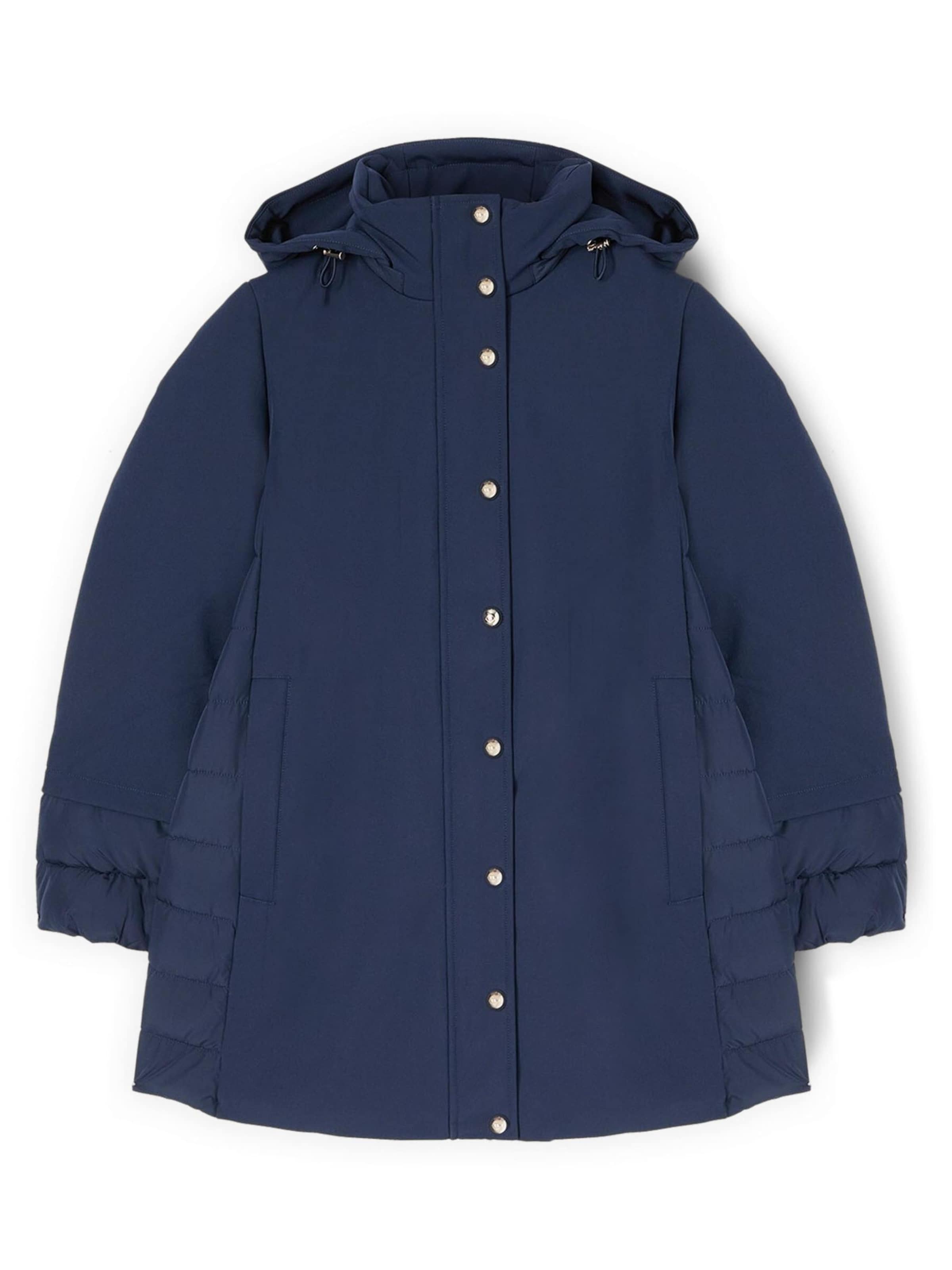 MOTIVI Winterjas in Blauw: voorkant