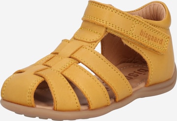 BISGAARD Sandals 'Carly' in Yellow: front