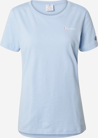 Champion Authentic Athletic Apparel Shirt in Blauw: voorkant