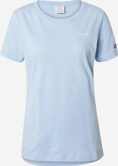 Champion Authentic Athletic Apparel T-shirt i marinblå / ljusblå / röd / vit, Produktvy