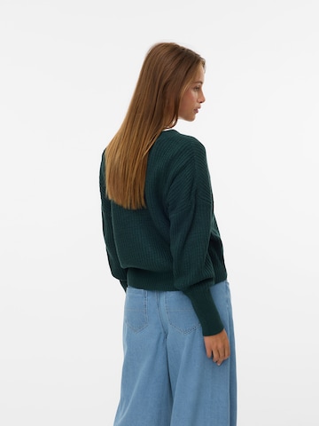 VERO MODA Kardigan 'VMLEA' w kolorze zielony