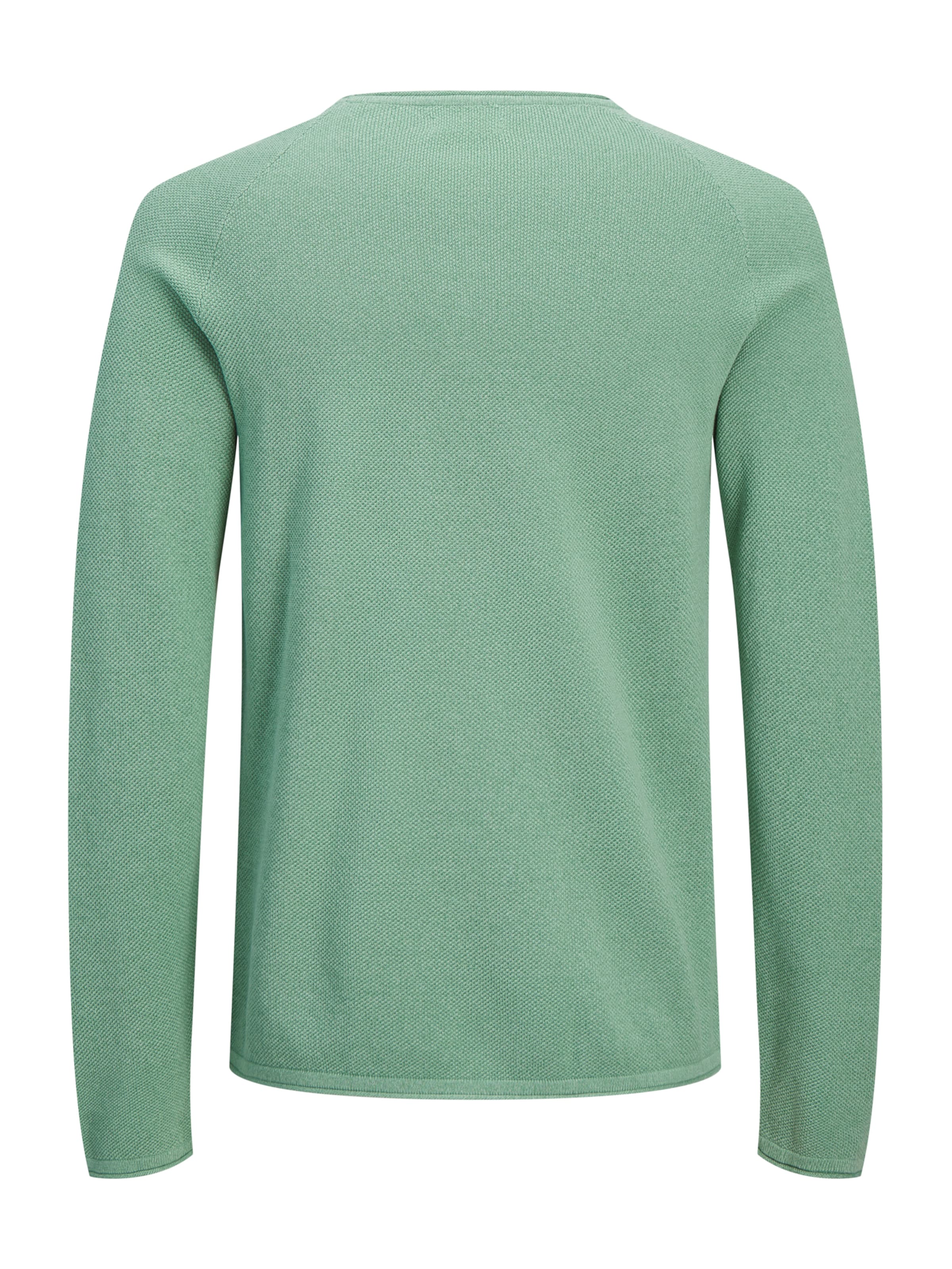 JACK & JONES Regular fit Sweater 'JJEHILL' in Green