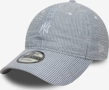 NEW ERASportska šilterica '9TWENTY New York Yankees MLB Seersucker' - plava boja: prednji dio