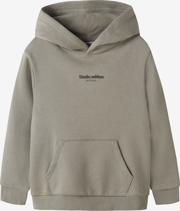 NAME IT Sweatshirt 'Brody' in Grau: Vorderseite