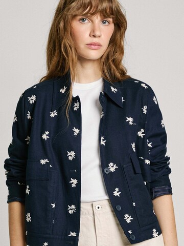 Pepe Jeans Tussenjas 'Georgina' in Blauw